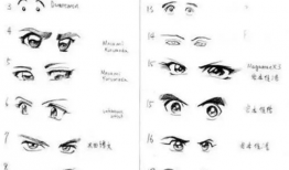 动漫人物五官画法,塑造立体魅力的关键步骤